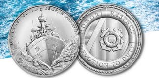 U.S. Coast Guard 1oz Silver Medal Available September 26