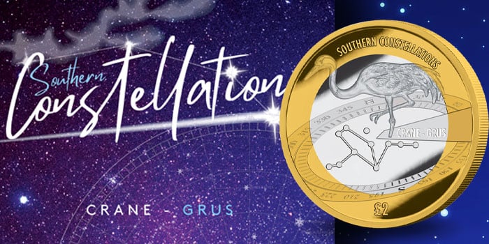 Second Coin in Southern Constellations Series Features the Crane