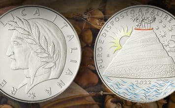 Italian Mint Commemorates Poet Dante With New Coin Featuring Purgatory