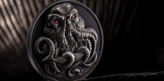 New Coin From CIT Features Horror Author H.P. Lovecraft and His Cthulhu Mythos