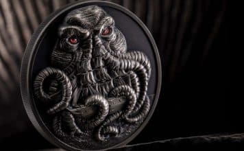 New Coin From CIT Features Horror Author H.P. Lovecraft and His Cthulhu Mythos