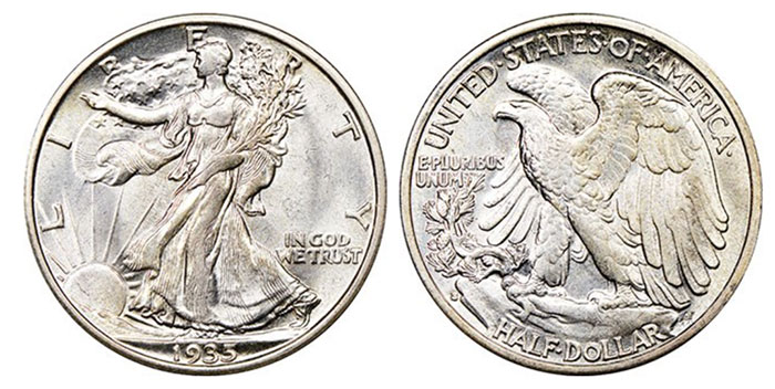 NGC Counterfeit Coin Detection: Walking Liberty Half Dollars
