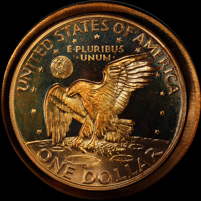 Mike Byers Mint Error News - 1973-S Proof Eisenhower Dollar in Bronze