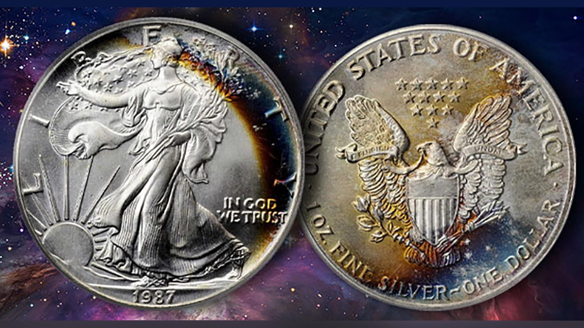 1987 American Silver Eagle Bullion Coin. Image: CoinWeek.