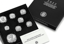 2022 US Mint Limited Edition Silver Proof Set Available October 26