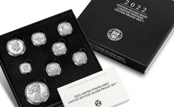 2022 US Mint Limited Edition Silver Proof Set Available October 26