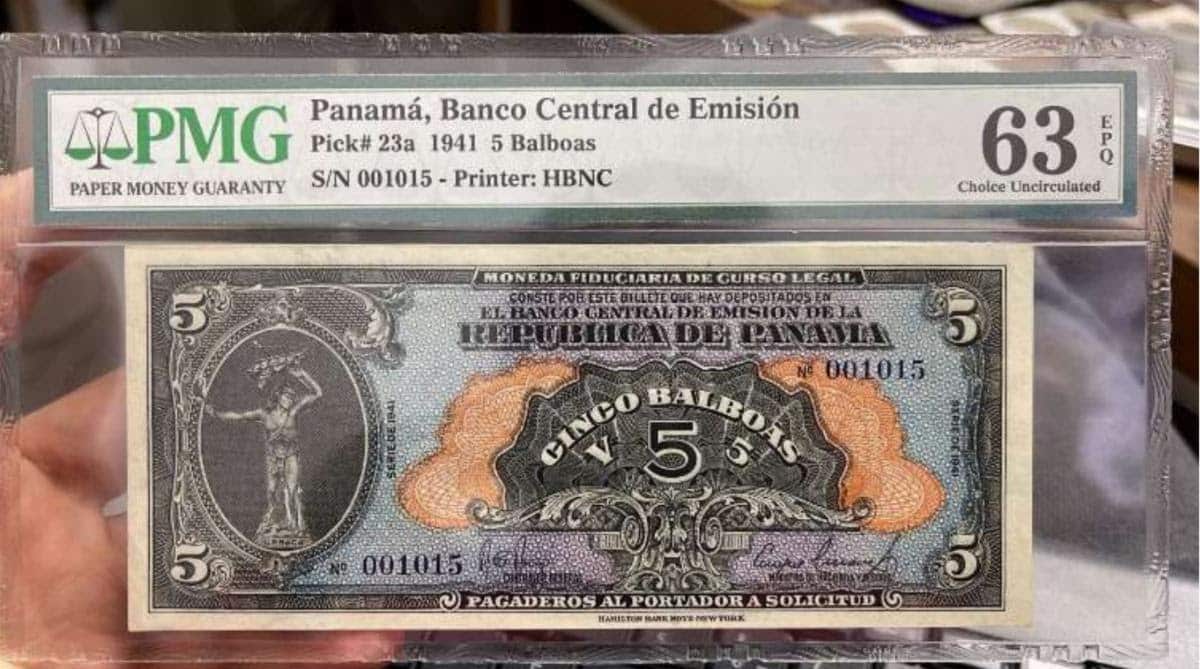 Panama Notes Stolen - Numismatic Crime Information Center (NCIC)