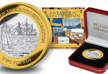 Final £2 Coin in Exploration Series Features the Antarctic