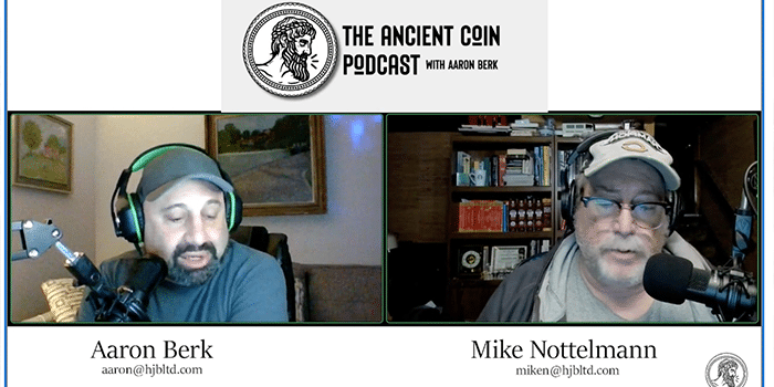 Aaron Berk: Ancient Coin Podcast - Episode 2