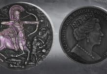 Iridescent Centaur Coin Latest From Mythical Creatures Series