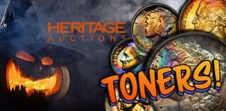 Heritage Auctions Toned Coin Showcase in Time for Halloween