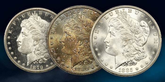 Hansen Collection Morgan Dollars at David Lawrence Rare Coins