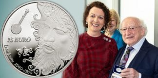 Ireland Launches Luke Kelly Silver Proof Coin, Already Sold Out