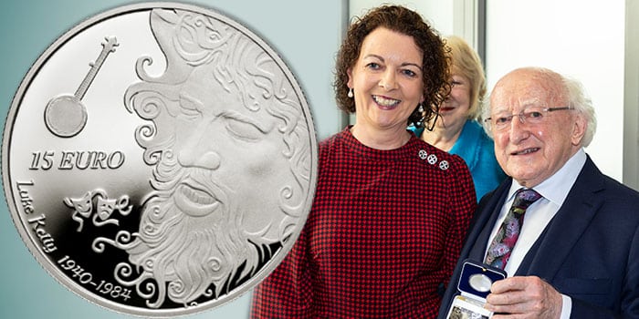 Ireland Launches Luke Kelly Silver Proof Coin, Already Sold Out