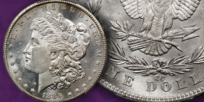 United States 1889-CC Morgan Dollar