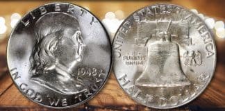 United States 1948 Franklin Half Dollar