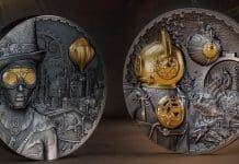 New Coin in CIT Steampunk Series Features Jules Verne's Nautilus