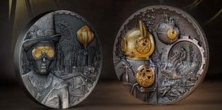 New Coin in CIT Steampunk Series Features Jules Verne's Nautilus