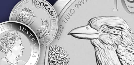 Perth Mint to Issue 2023 Australian Kookaburra Bullion Coin in Three Sizes