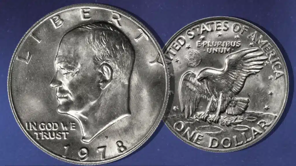 1978-D Eisenhower Dollar. Image: CoinWeek.