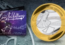 Toucan Features on Fifth and Final Southern Constellations Coin