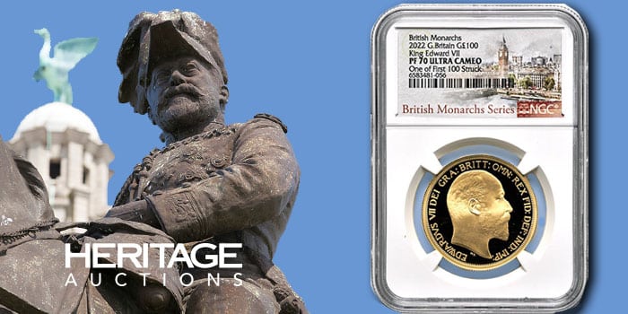 Fourth Coin in British Monarchs Series: Edward VII
