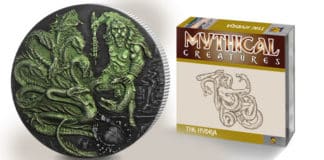 Final Coin in Iridescent Mythical Creatures Series Features the Hydra