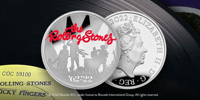 Royal Mint Celebrates 60 Years of The Rolling Stones