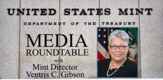 Mint Director Ventris Gibson Answers Media's Questions at U.S. Mint Roundtable