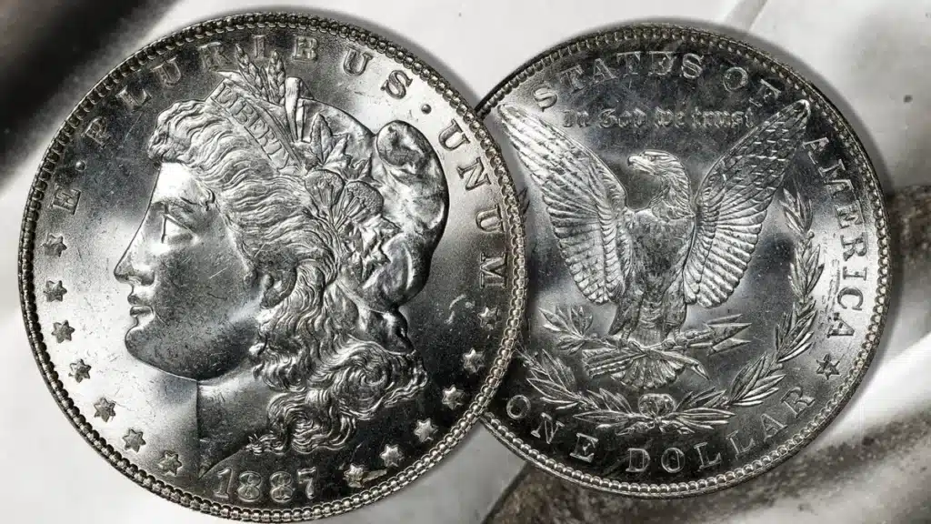 1887 Morgan Dollar. Image: CoinWeek.