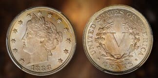 United States 1888 Liberty Head Nickel