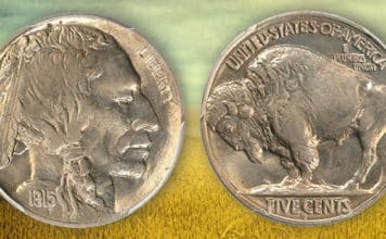 United States 1915-S Buffalo Nickel
