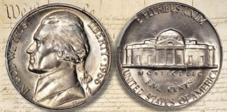 United States 1966 Jefferson Nickel