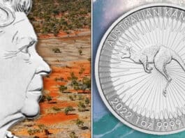 Perth Mint Issues 2023 Australian Kangaroo 1oz Silver Bullion Coin