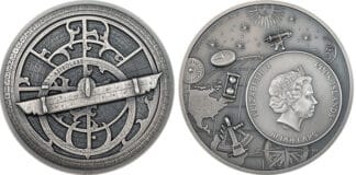Astrolabe Featured on Historical Instruments Coin From CIT