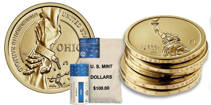 Ohio American Innovation $1 Coin Products on Sale January 30