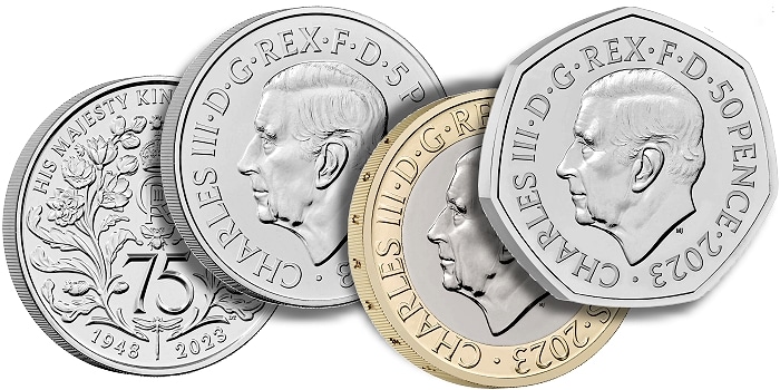 Royal Mint Reveals 1st 2023 Commemorative Coins Bearing King's Official Portrait