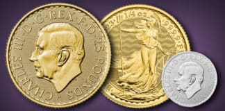 Royal Mint Unveils Britannia 2023 Bullion Coin Bearing King Charles III’s Portrait