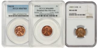 Red Lincoln Cent Collection at David Lawrence Rare Coins