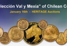 Heritage Offers the Colección Val y Mexía of Chilean Coins