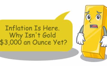 Inflation Is Here. Why Isn't Gold $3,000 an Ounce Yet?