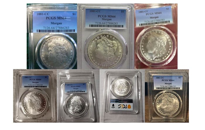 An Epidemic of Counterfeit 1881-CC Morgans and Bad “PCGS” Slabs