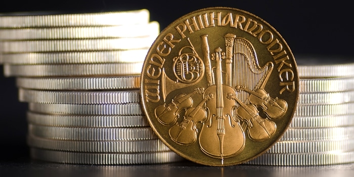 Austria's Vienna Philharmonic Gold Coin.