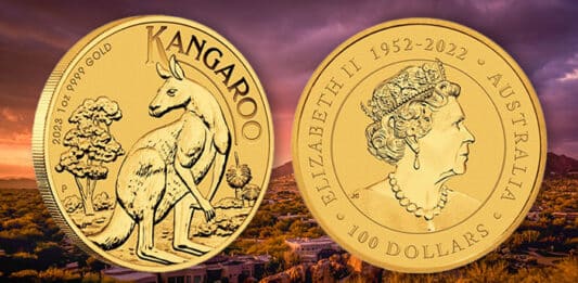 2023 Gold Kangaroo Bullion Coins Now Available From Perth Mint