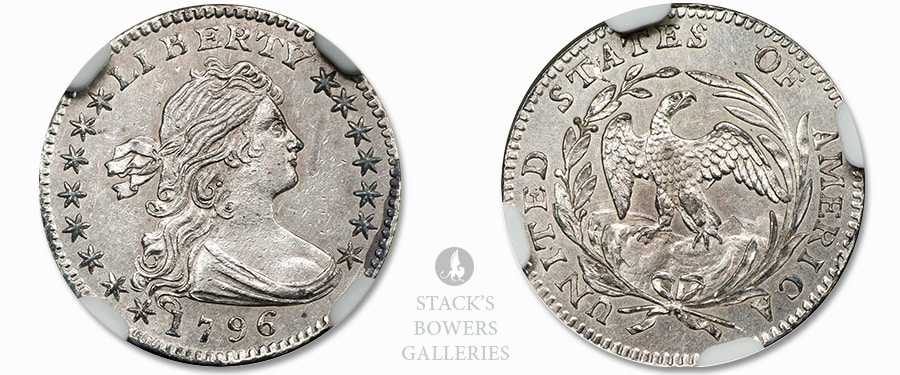 Stack’s Bowers Galleries to Offer the rare LM-1 variety 1796 LIKERTY Draped Bust Half Dime in MS-63 at their Spring 2023 Rarities Night Auction