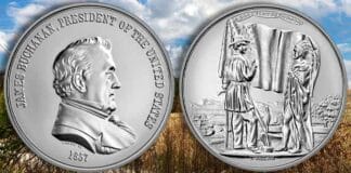James Buchanan Presidential Silver Medal Available From United States Mint