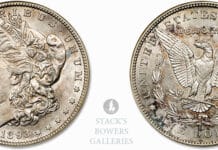 Stack's Bowers Galleries Offering 1893-S Morgan Dollar in Spring 2023 Rarities Night Auction