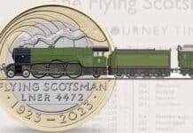 Royal Mint Celebrates Flying Scotsman Centenary With £2 Coin