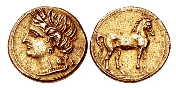 The Coins of Carthage During Hannibal's War With Rome