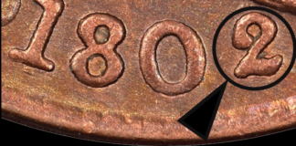 1802 Half Cent Counterfeit Close Up. Image: NGC.